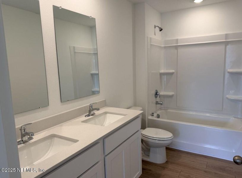 Furnished interior view inside a new home in The Arbors, Jacksonville (Image 11). Furnished interior view inside a new home in The Arbors, Jacksonville (Image 11).