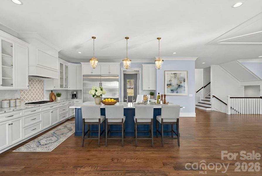 Virtually staged kitchen Virtually staged kitchen