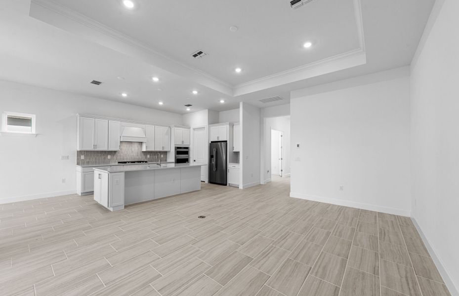 Spacious, unfurnished interior of a new home in BeachWalk by Manasota Key, Englewood (Image 29).