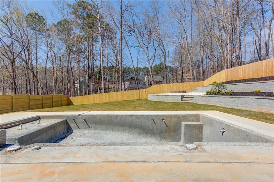 Exterior details and patio area of a home in , Sugar Hill (Image 2). Exterior details and patio area of a home in , Sugar Hill (Image 2).