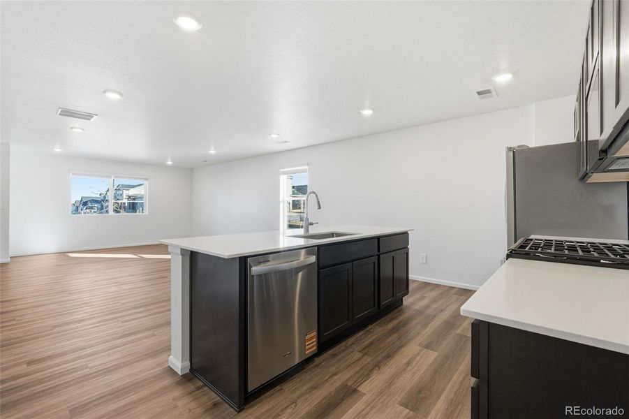 Furnished interior view inside a new home in , Aurora (Image 4).