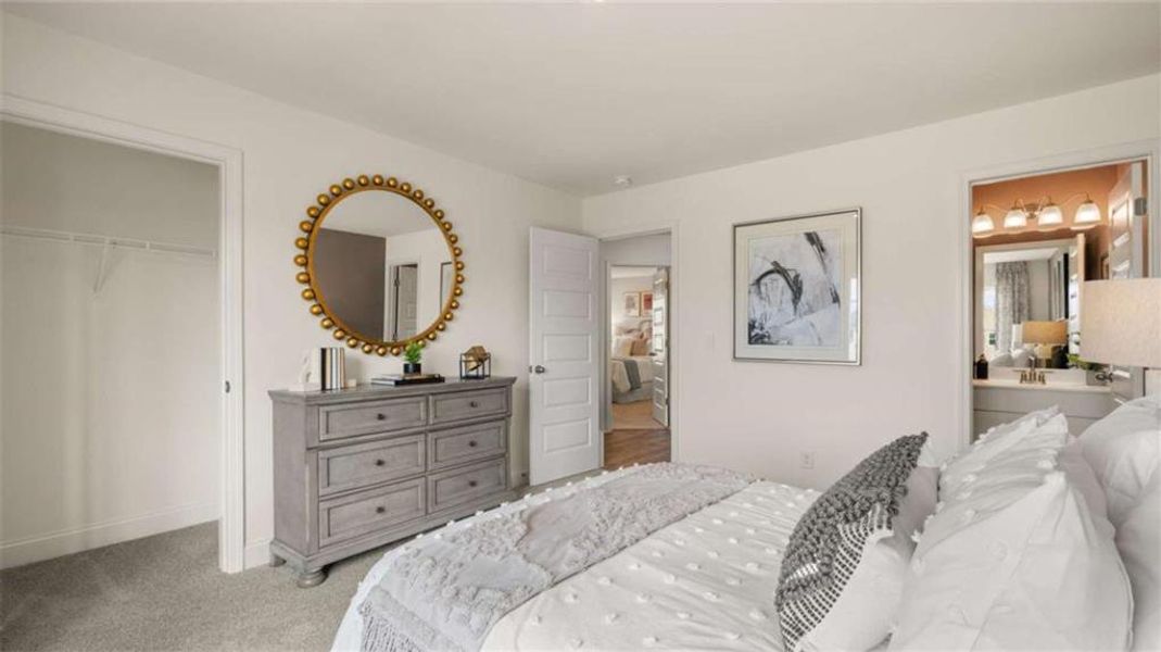 Furnished interior view inside a new home in The Gates at Pates Creek, Hampton (Image 36).