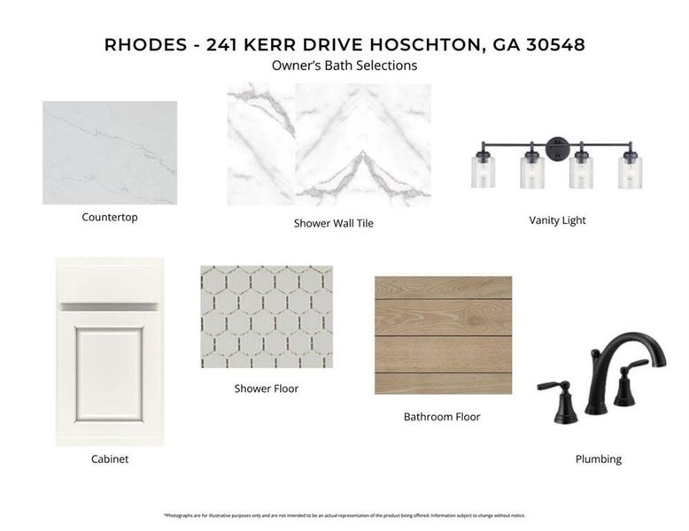 Sample of building materials used in homes in Twin Lakes, Hoschton (Image 4).
