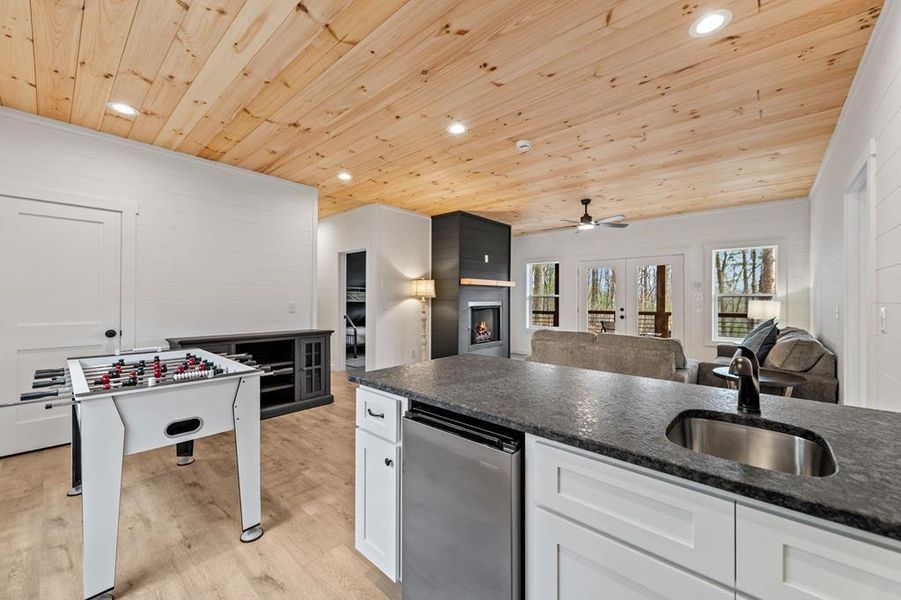 Furnished interior view inside a new home in , Morganton (Image 50).