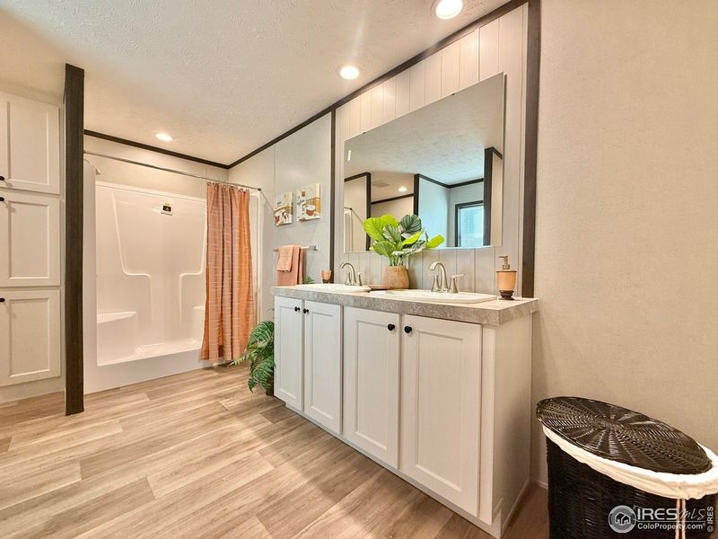 Furnished interior view inside a new home in , Briggsdale (Image 10).