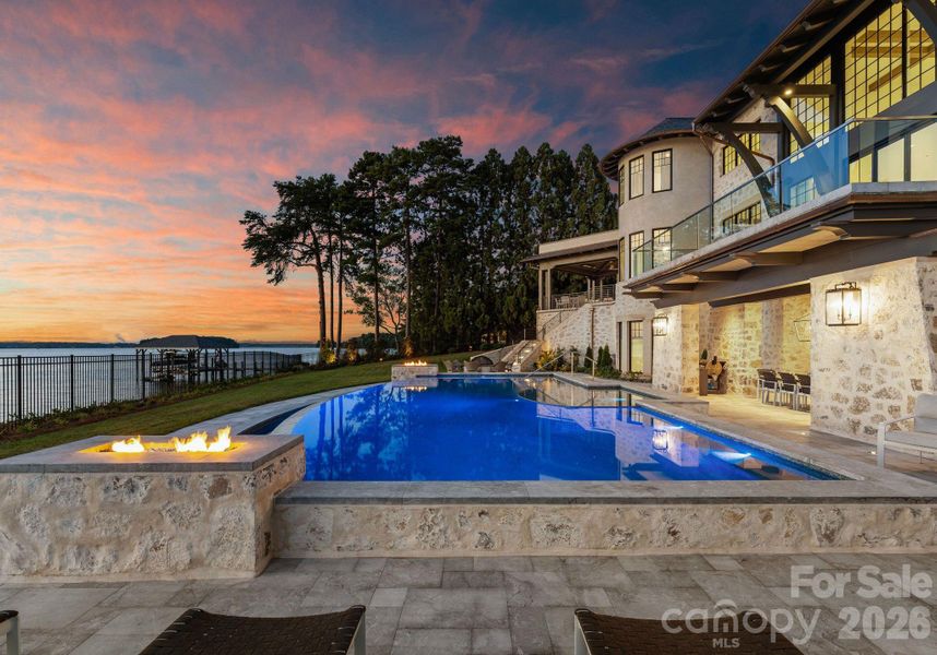 Exterior details and patio area of a home in , Cornelius (Image 25).