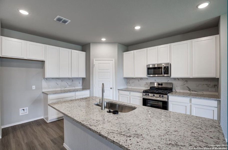 Furnished interior view inside a new home in Horizon Pointe, Converse (Image 45).