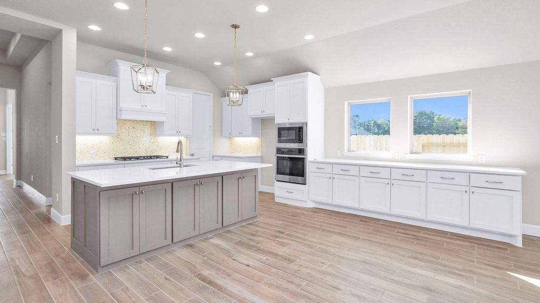 Furnished interior view inside a new home in Everly 50', Hockley (Image 3).