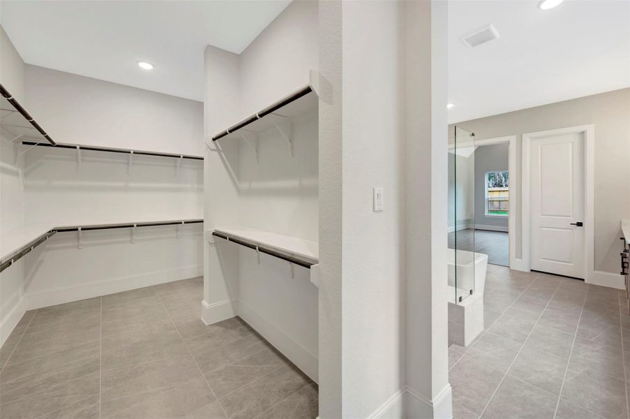 Furnished interior view inside a new home in The Woodlands Hills 70’, Willis (Image 10).