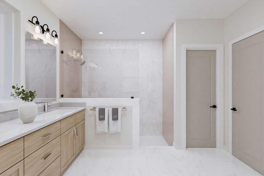 The Tangley - Optional Super Shower