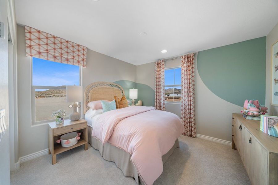 Furnished interior view inside a new home in Estrella, Goodyear (Image 24).