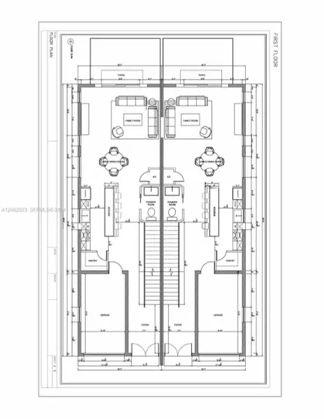 2D floor plan layout of this home in , Miramar, FL (Image 3).