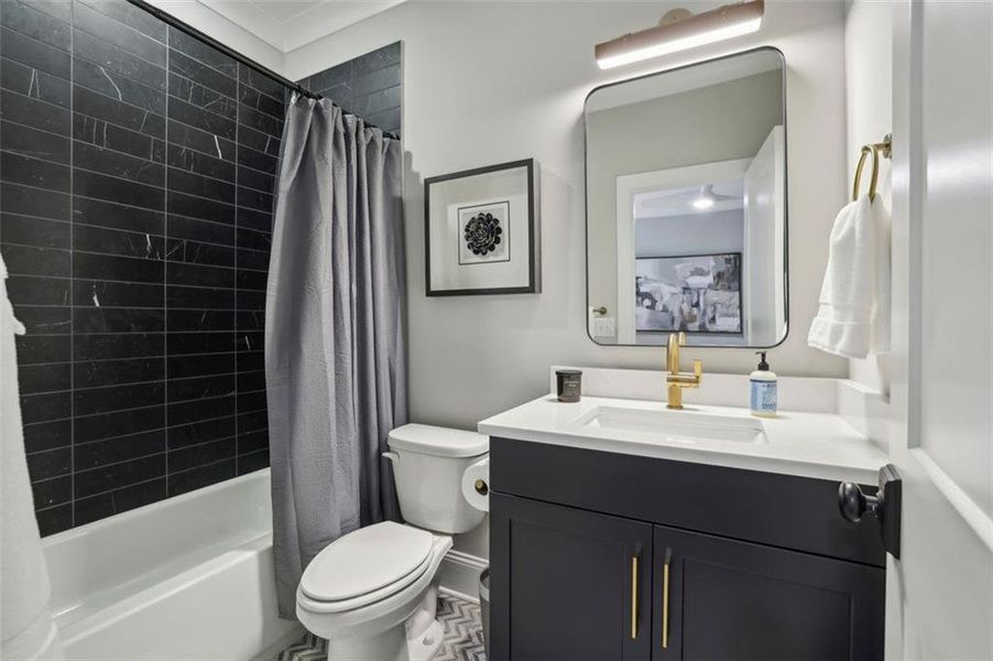 Furnished interior view inside a new home in , Brookhaven (Image 6).