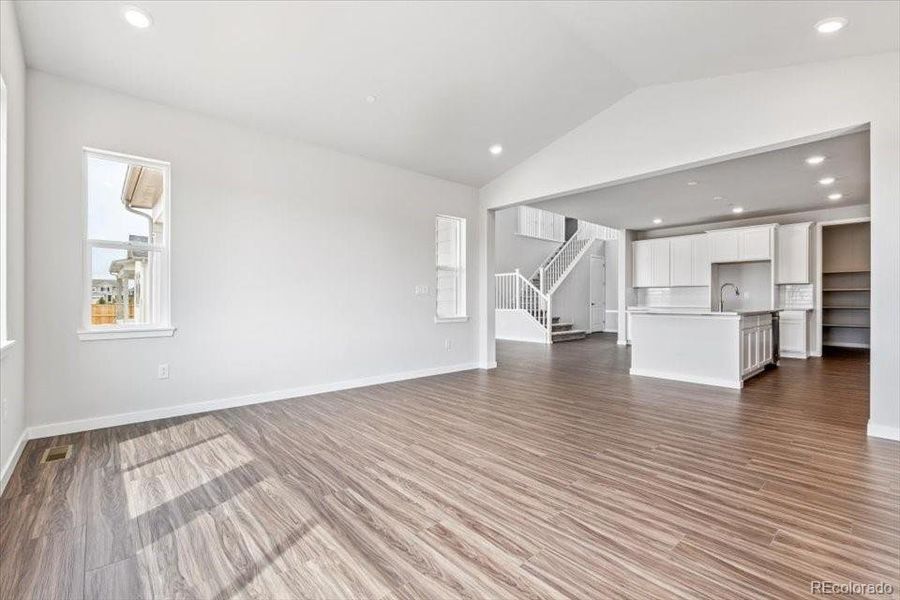 Spacious, unfurnished interior of a new home in Prestige Collection at Parkdale Commons, Lafayette (Image 16).