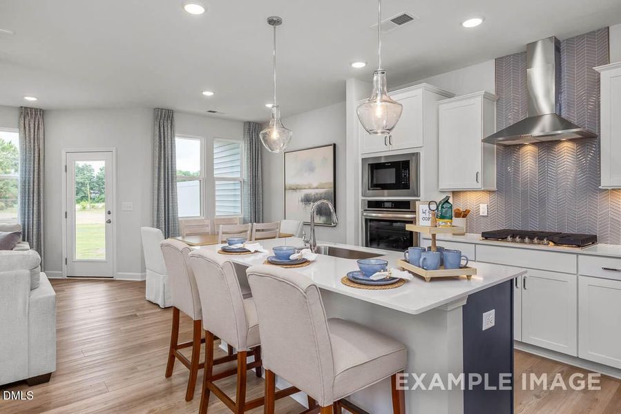 Furnished interior view inside a new home in Springvale, Fuquay Varina (Image 33).