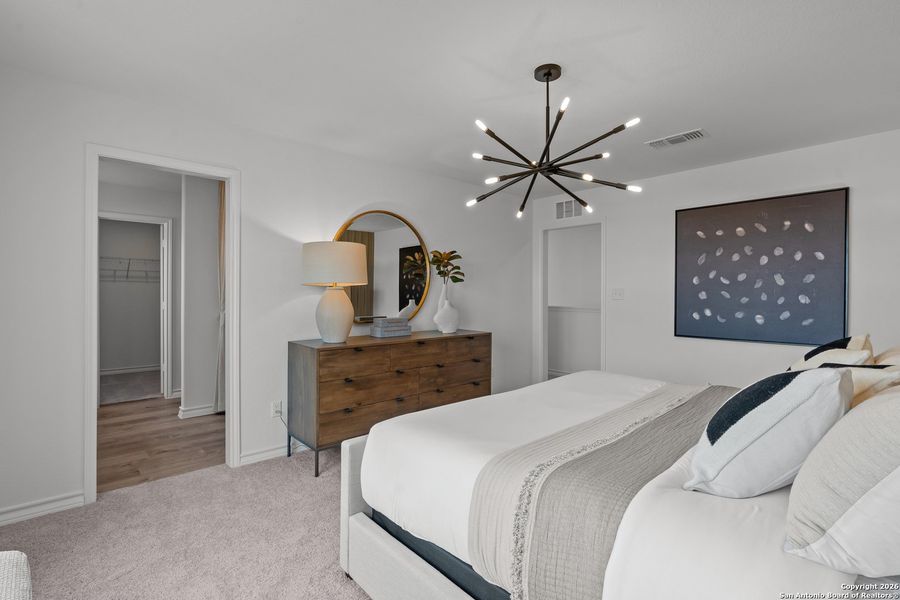 Furnished interior view inside a new home in Horizon Ridge, San Antonio (Image 3).