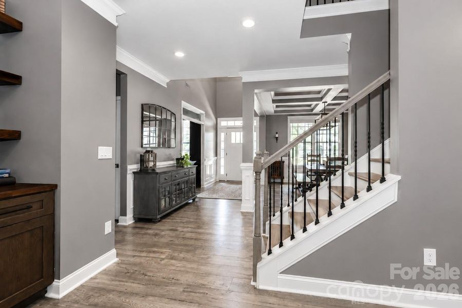 Furnished interior view inside a new home in Falls Cove, Troutman (Image 14).