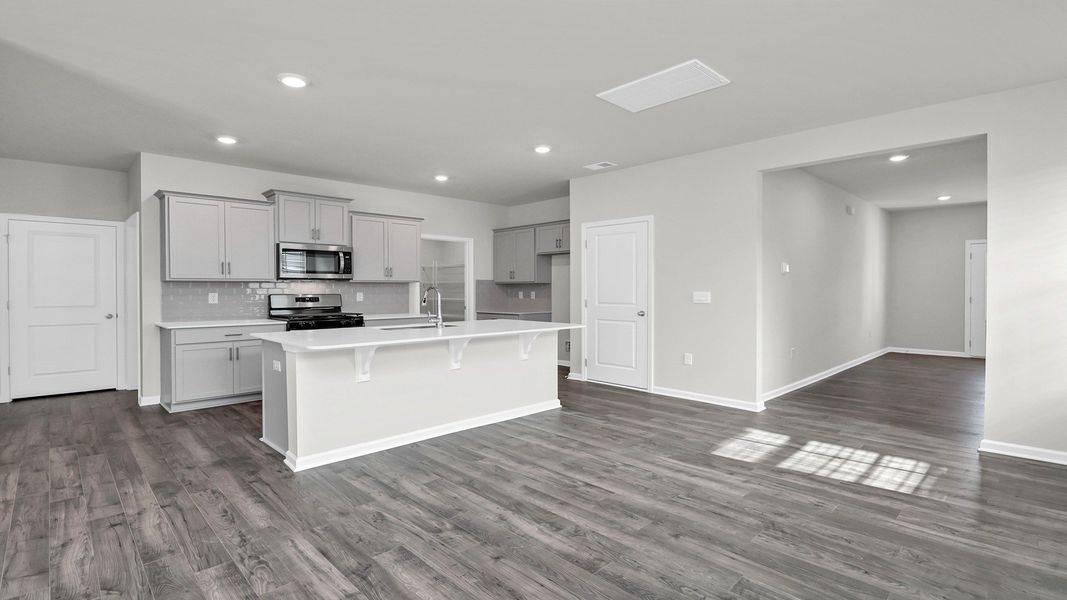 Furnished interior view inside a new home in Livingston Woods, Irmo (Image 4). Furnished interior view inside a new home in Livingston Woods, Irmo (Image 4).