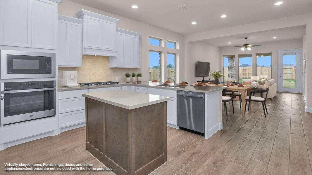 Furnished interior view inside a new home in , Hockley (Image 8).