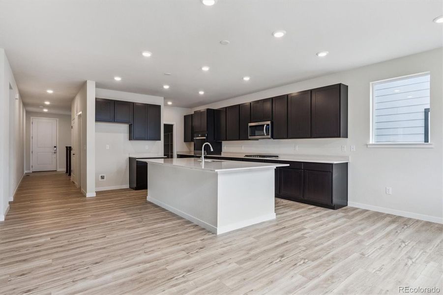 Furnished interior view inside a new home in Floret Collection at Parkdale Commons, Lafayette (Image 12).