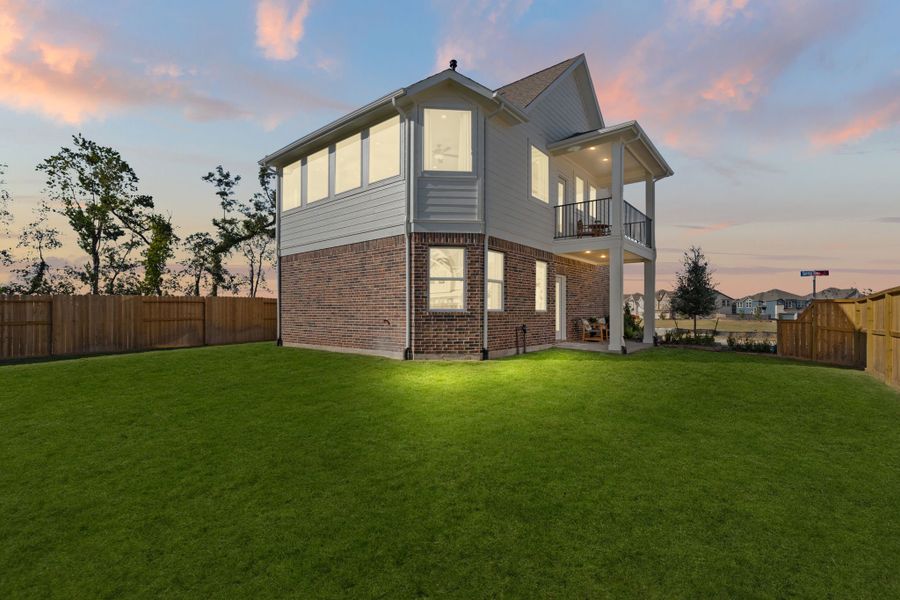 Representative exterior details of a home built from the Oakdale – Courtyard Collection by Chesmar Homes in Jordan Ranch, Pattison (Image 3). Representative exterior details of a home built from the Oakdale – Courtyard Collection by Chesmar Homes in Jordan Ranch, Pattison (Image 3).