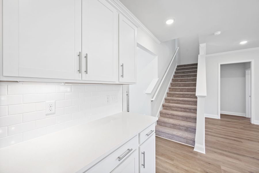 Furnished interior view inside a new home in Carriage Estates, Lexington (Image 13).