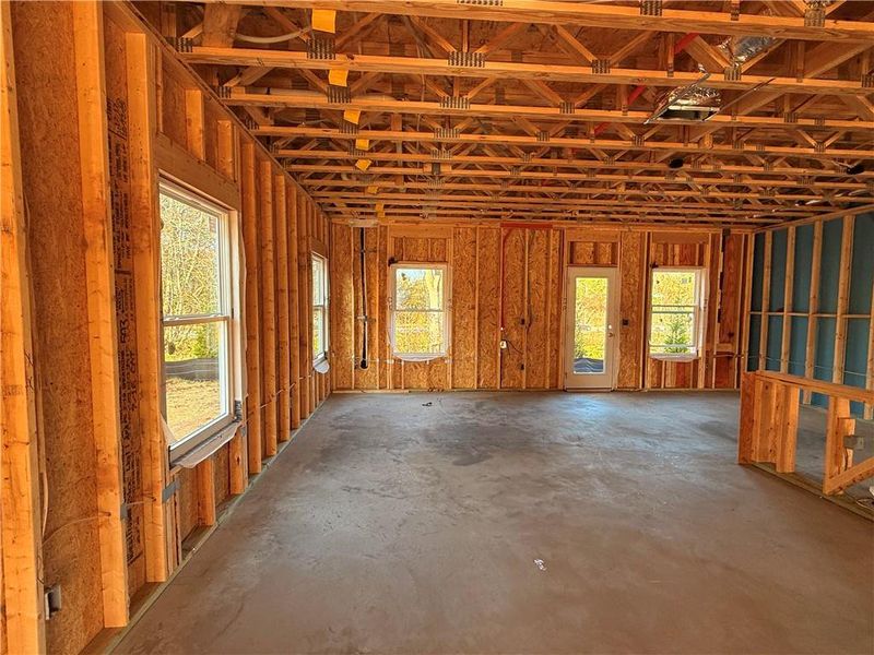 In-progress construction of a new home in Leydenview, Mableton, GA (Image 34).