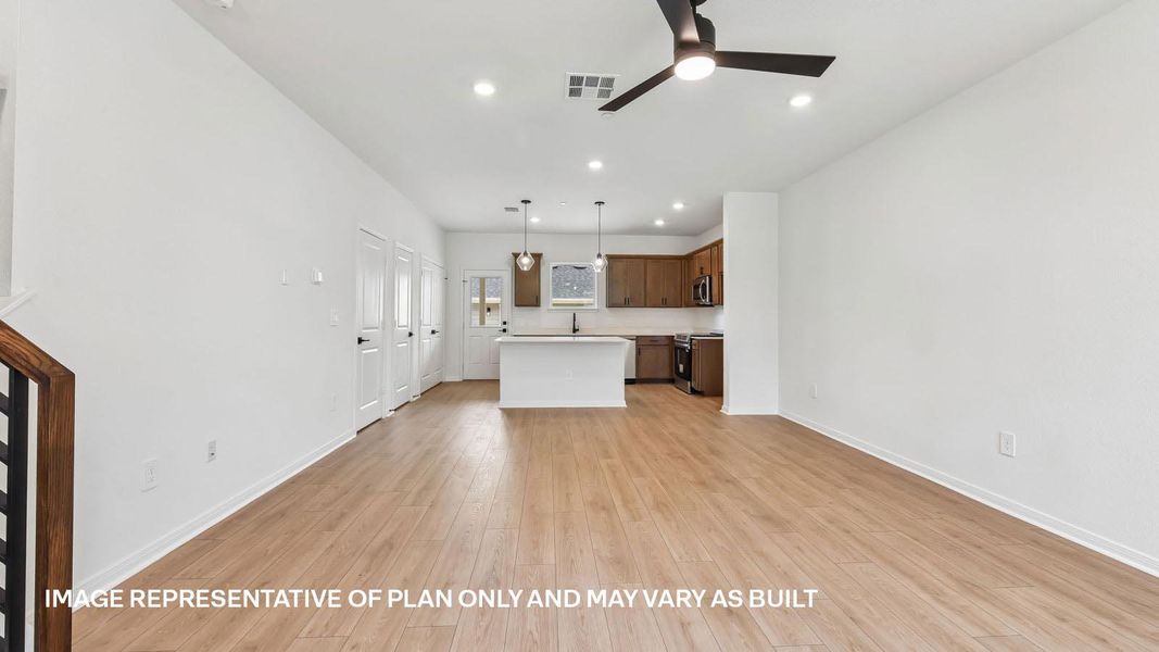 Spacious, unfurnished interior of a new home in Avery Centre, Round Rock (Image 31). Spacious, unfurnished interior of a new home in Avery Centre, Round Rock (Image 31).