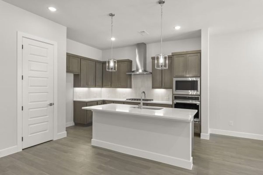 Furnished interior view inside a new home in The Highlands, Rockwall (Image 12).