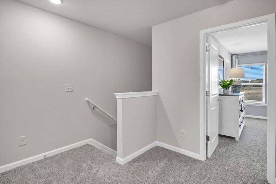 Representative unfurnished interior of a home built from the Jarrod by Veranda Homes in Trenton Place, Roebuck (Image 22).