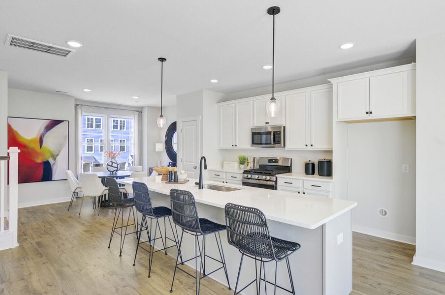 Furnished interior view inside a new home in , Johns Island (Image 24).