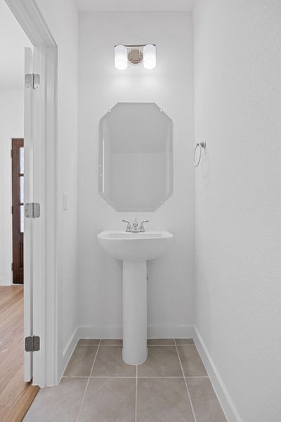 Bathroom in the Mesquite home plan by Trophy Signature Homes – REPRESENTATIVE PHOTO Bathroom in the Mesquite home plan by Trophy Signature Homes – REPRESENTATIVE PHOTO