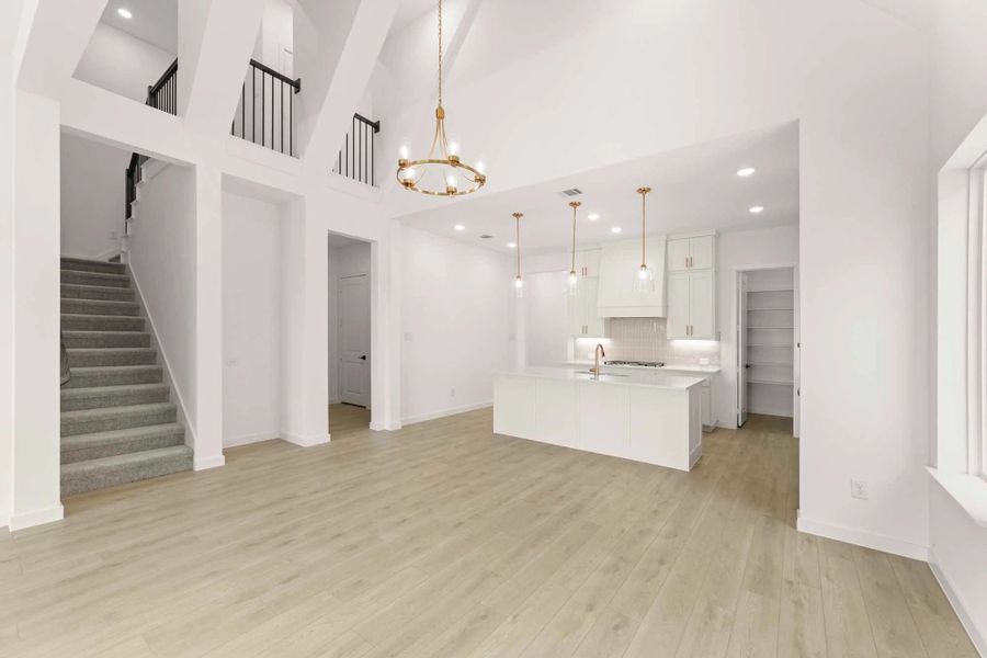 Open Kitchen-Dining Room Representative Photo