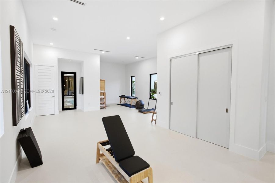 Furnished interior view inside a new home in , Palmetto Bay (Image 40).