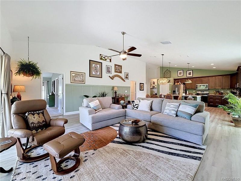 Furnished interior view inside a new home in The Fairways At Twisted Oaks, Beverly Hills (Image 8).