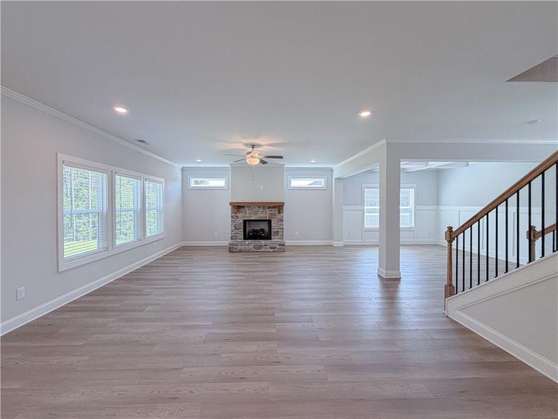 Spacious, unfurnished interior of a new home in , Dallas (Image 37).