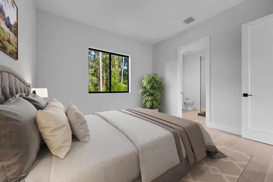 Furnished interior view inside a new home in , Wellington (Image 13).