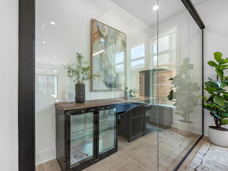 Furnished interior view inside a new home in , Houston (Image 28).