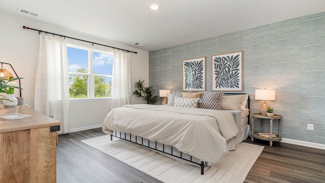 Furnished interior view inside a new home in Hunter's Branch, Hopkins (Image 11).