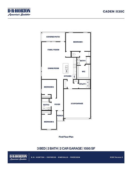 2D floor plan layout of this home in Caldwell Crossing, Iowa Colony, TX (Image 4). 2D floor plan layout of this home in Caldwell Crossing, Iowa Colony, TX (Image 4).