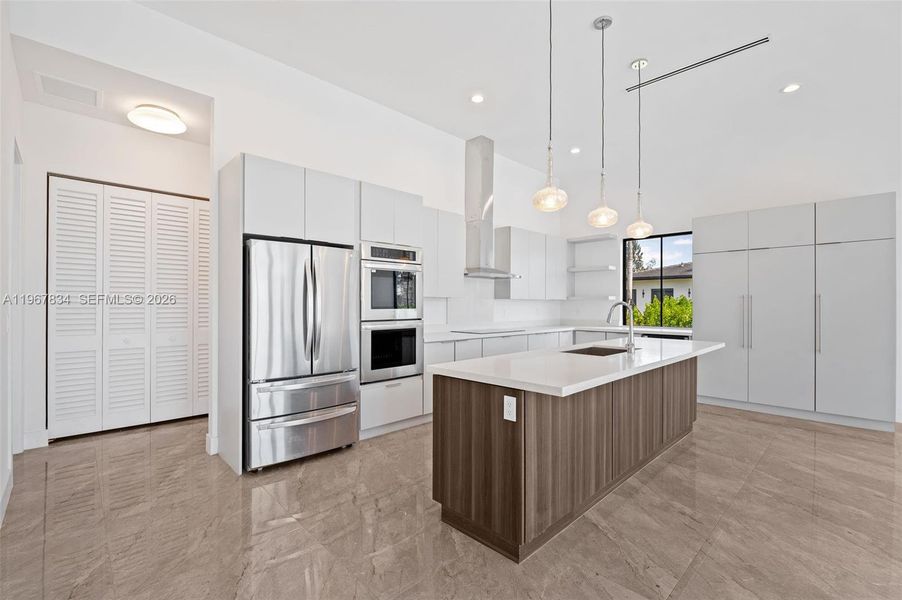 Furnished interior view inside a new home in , Davie (Image 6).