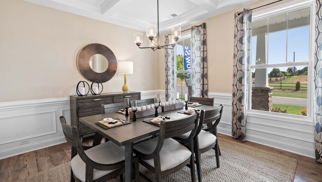 Furnished interior view inside a new home in Williams Ridge, Woodruff (Image 6).