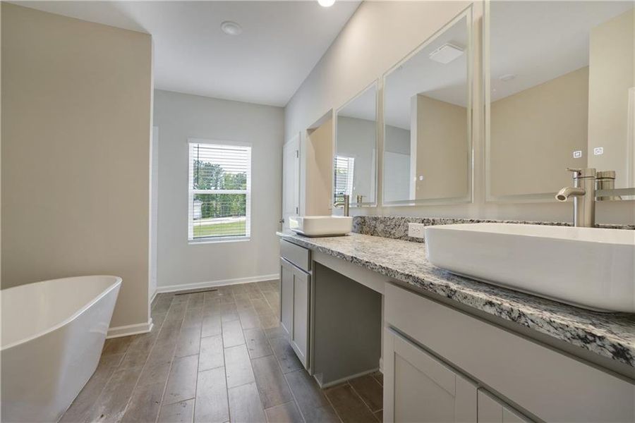 Furnished interior view inside a new home in Conner Springs, Social Circle (Image 8).