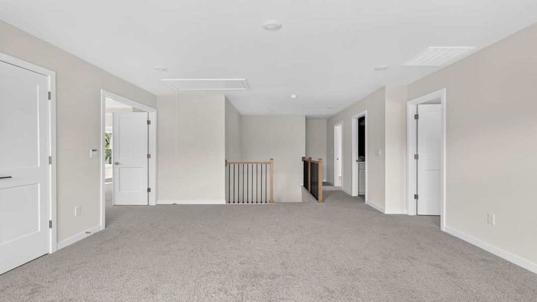 Spacious, unfurnished interior of a new home in Adams Glen, Greenville (Image 33). Spacious, unfurnished interior of a new home in Adams Glen, Greenville (Image 33).