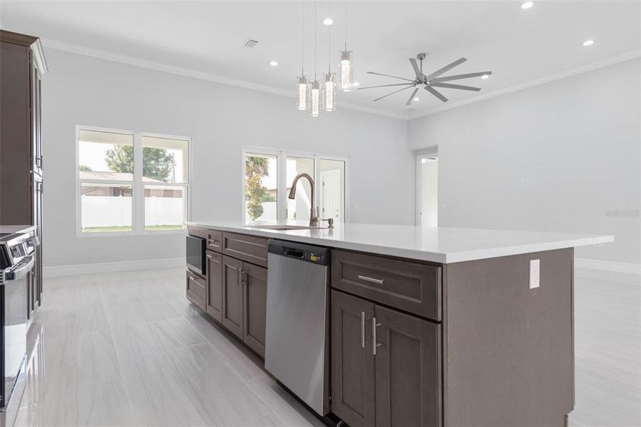 Furnished interior view inside a new home in , Palm Coast (Image 9).