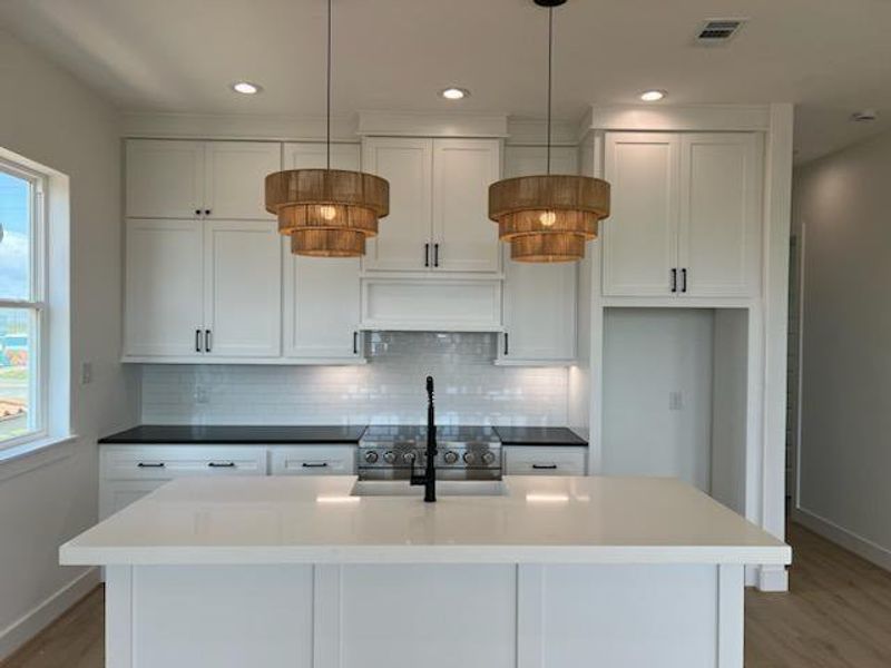 Custom built Chef's Island Kitchen