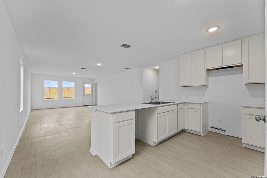 Furnished interior view inside a new home in Randolph Crossing, Converse (Image 5).