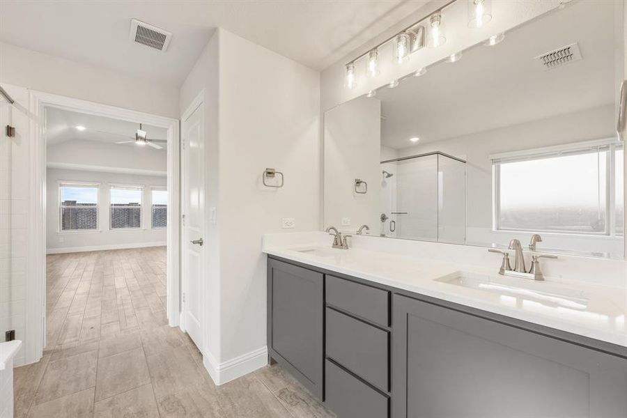 Furnished interior view inside a new home in Sonoma Verde, McLendon-Chisholm (Image 9).