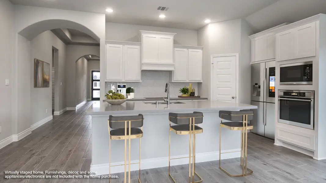 Furnished interior view inside a new home in Juniper Springs, Lockhart (Image 2).