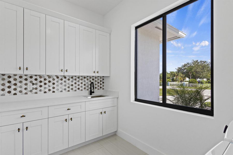 Furnished interior view inside a new home in , Loxahatchee (Image 27).